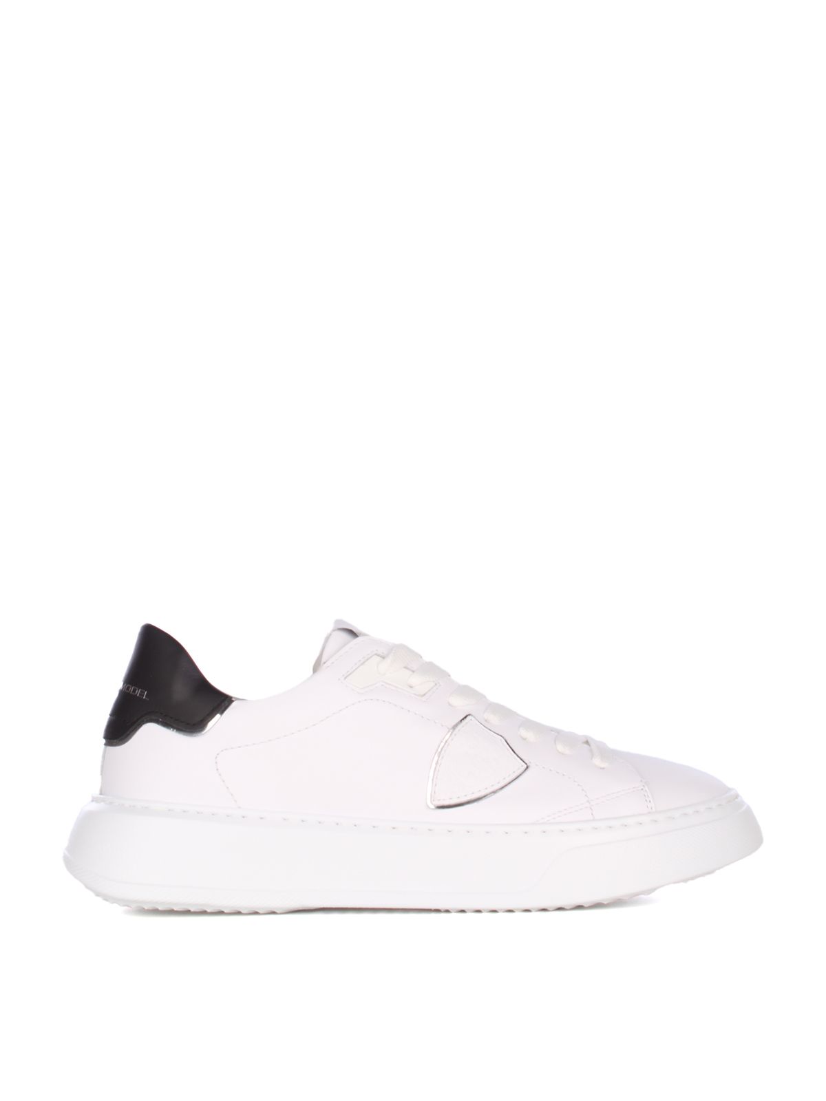 TEMPLE LOW BLANC NOIR#V010 PHILIPPE MODEL PARIS Scarpe BTLD V010