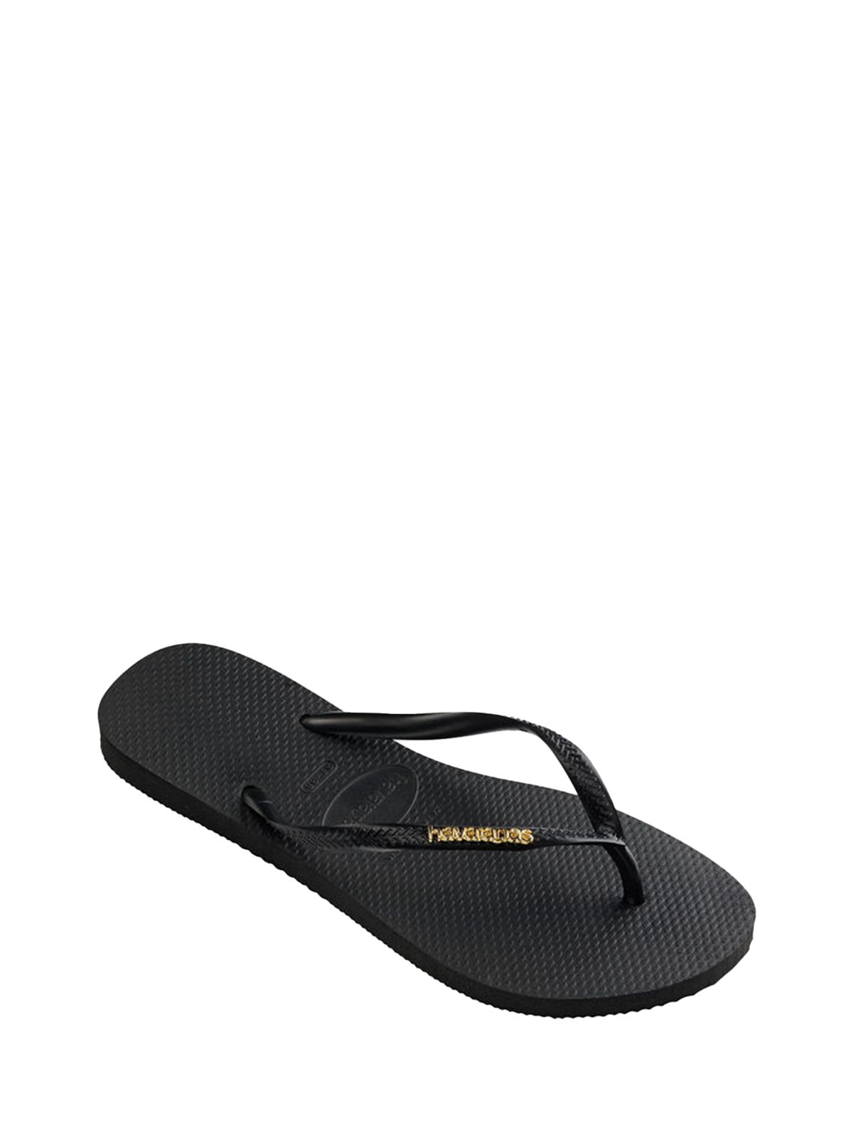SLIM LOGO METALLIC BLACK/GOLD #1924 HAVAIANAS Scarpe 41198751924