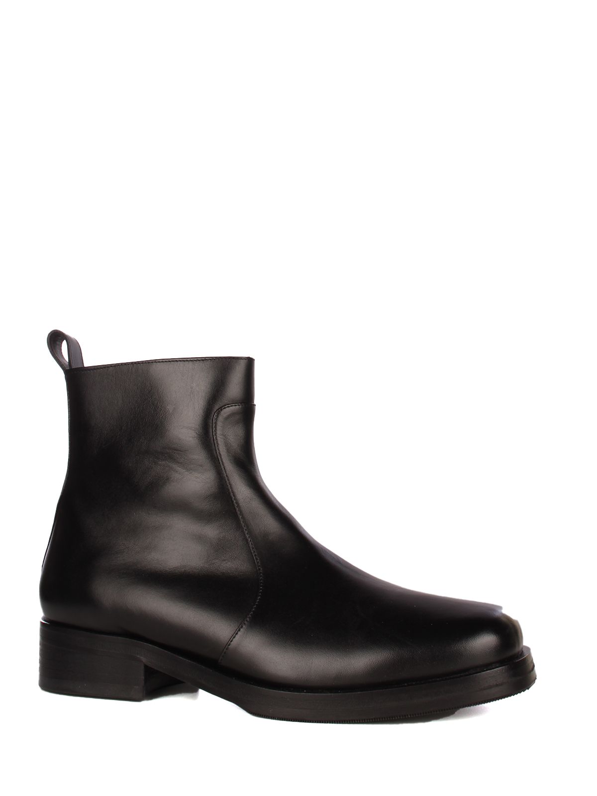 SQUARE TOE BOOT #BLACK STUDIO NICHOLSON Scarpe SQUARE SNM 900