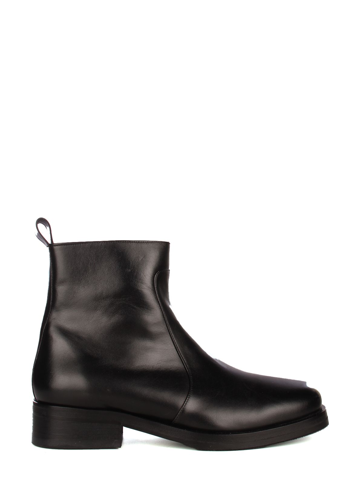 SQUARE TOE BOOT #BLACK STUDIO NICHOLSON Scarpe SQUARE SNM 900