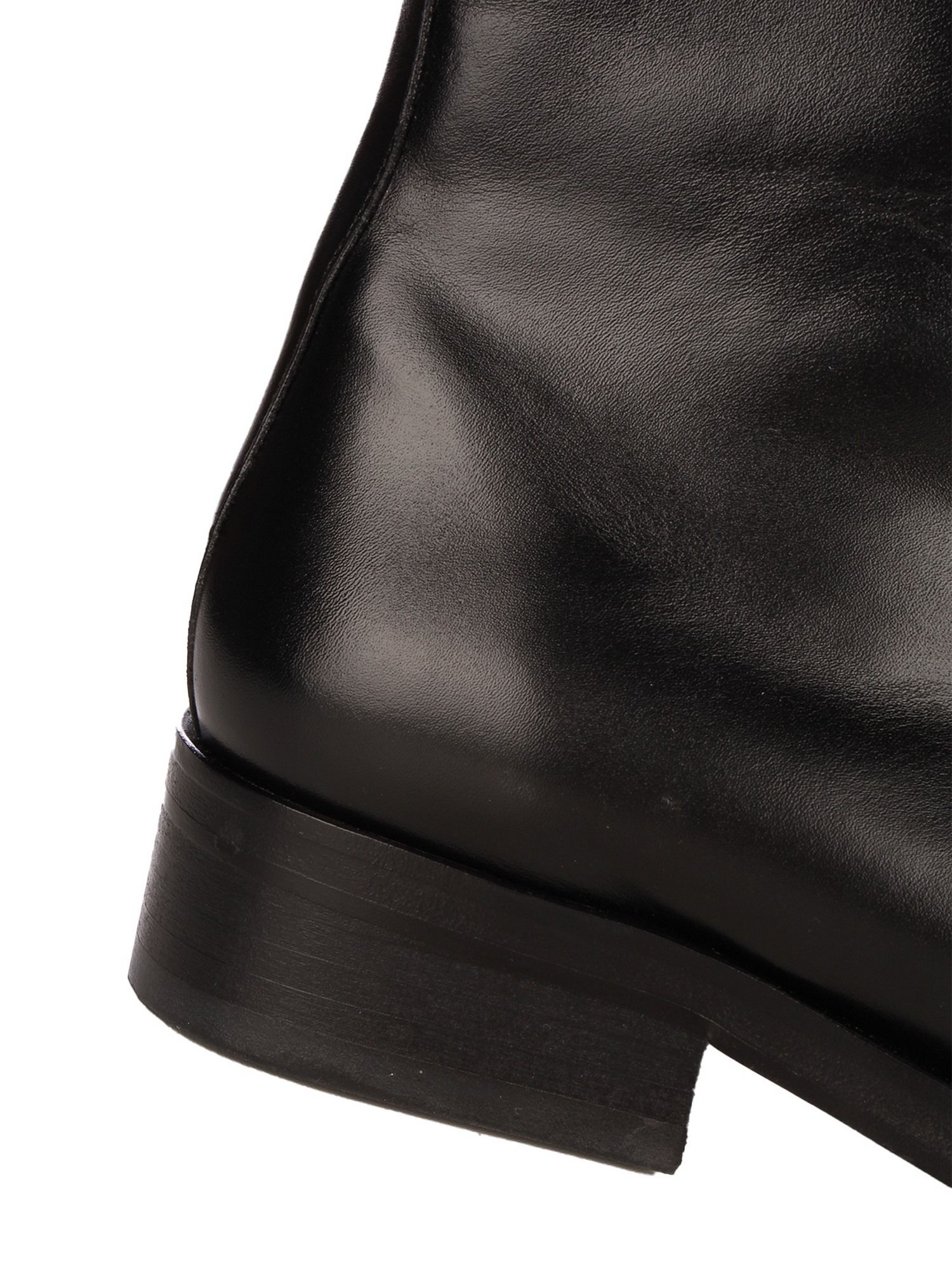 SQUARE TOE BOOT #BLACK STUDIO NICHOLSON Scarpe SQUARE SNM 900