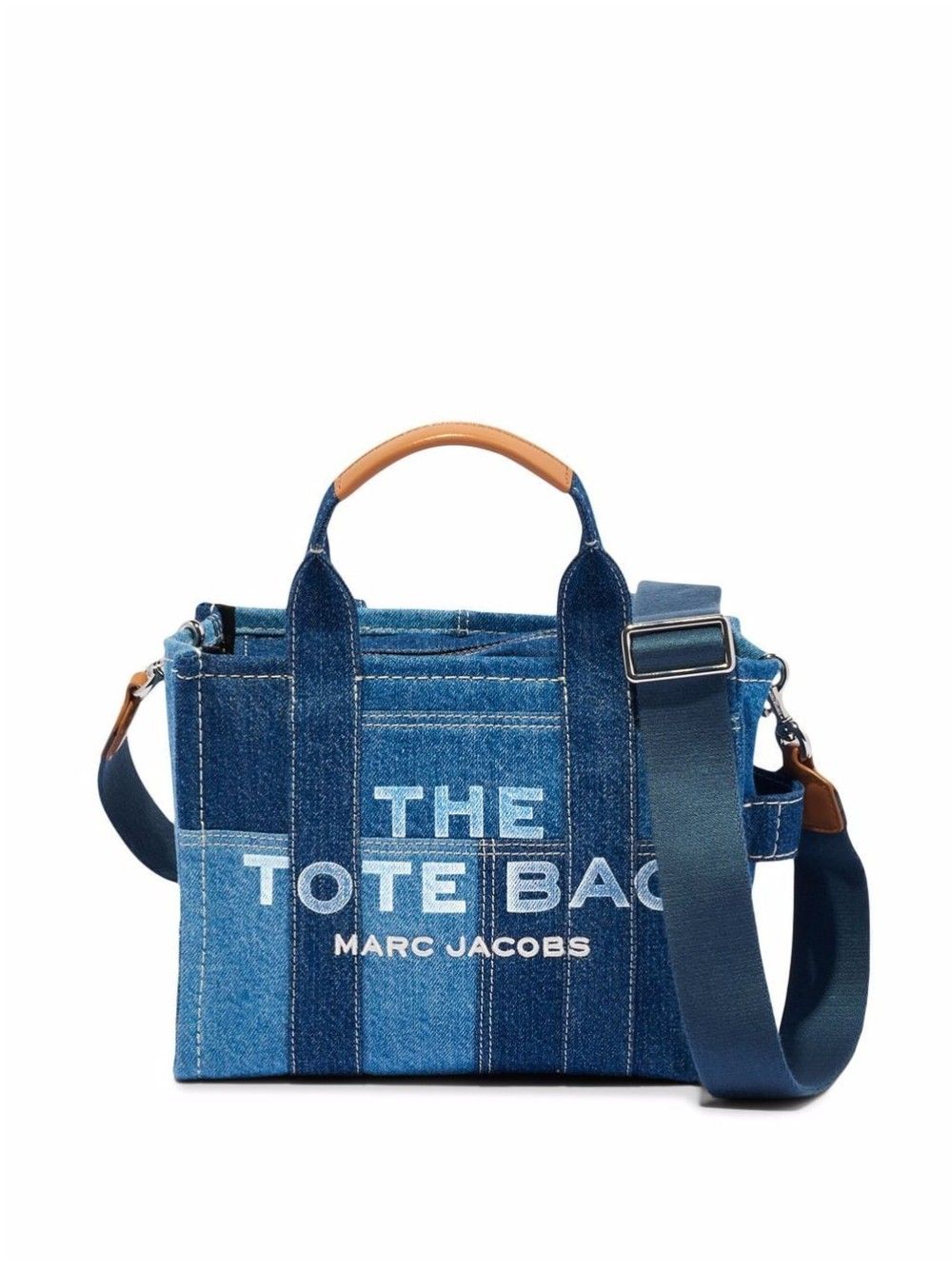 THE SMALL TOTE BLUE DENIM #422 MARC JACOBS Borse H016M06FA21