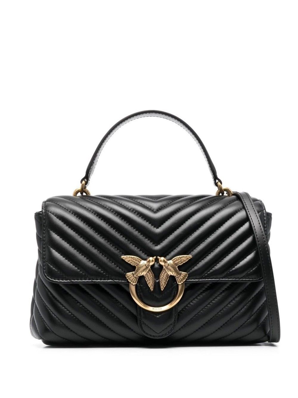 LOVE LADY PUFF CLASSIC CL SHEEP NAPPA CHEVRON #Z99Q PINKO Bags 100043 A0GK/Z99Q