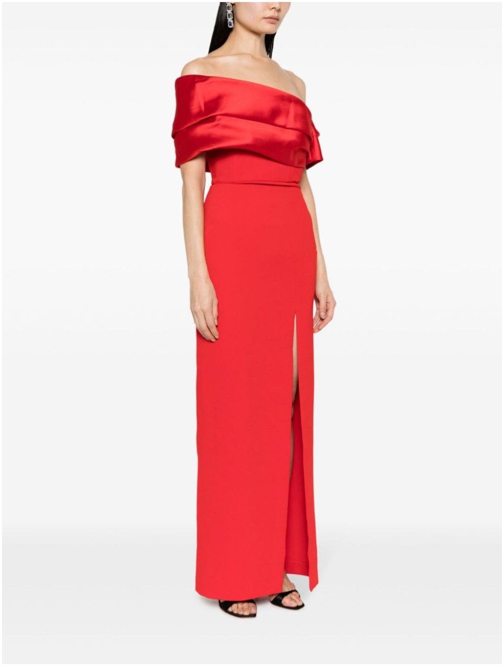 ALEXIS MAXI DRESS #RED SOLACE LONDON Vestiti OS38019