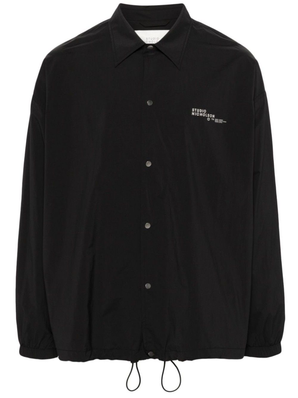 COACH JACKET #BLACK LOGO STUDIO NICHOLSON Capispalla SPHERE SNM 1149