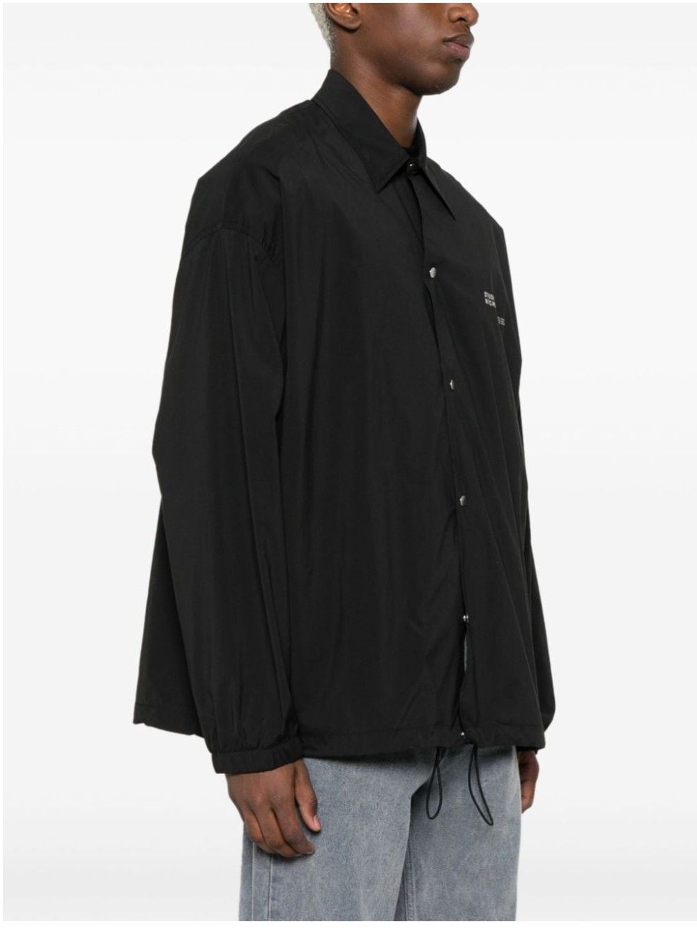 COACH JACKET #BLACK LOGO STUDIO NICHOLSON Capispalla SPHERE SNM 1149