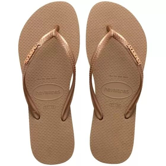 SLIM LOGO METALLIC ROSE GOLD #3581 HAVAIANAS Scarpe 41198753581