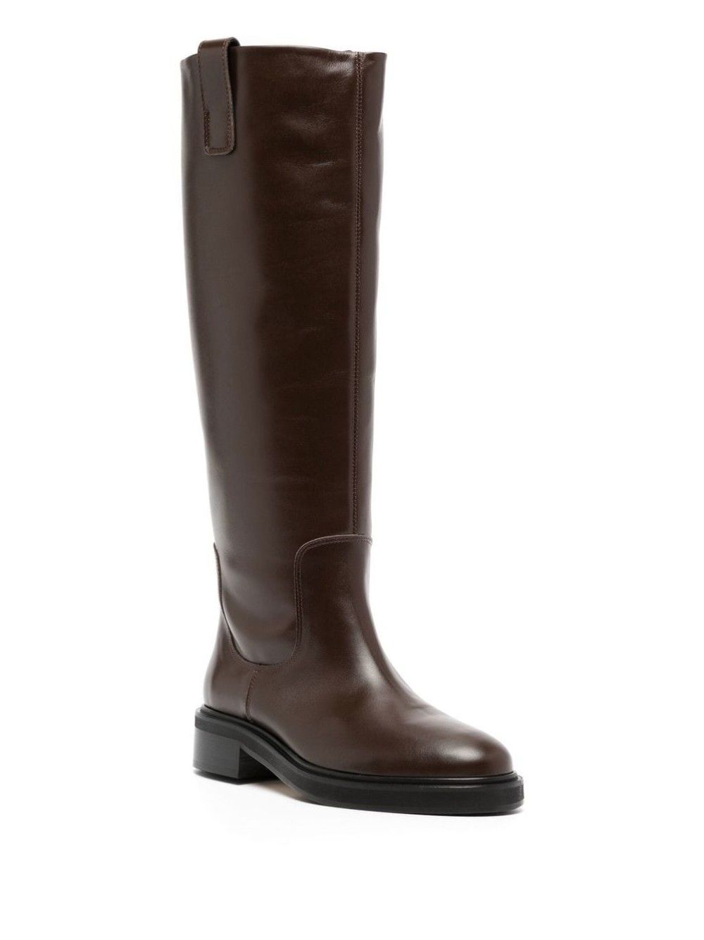 CALF LEATHER #MOKA AEYDE Shoes HENRY