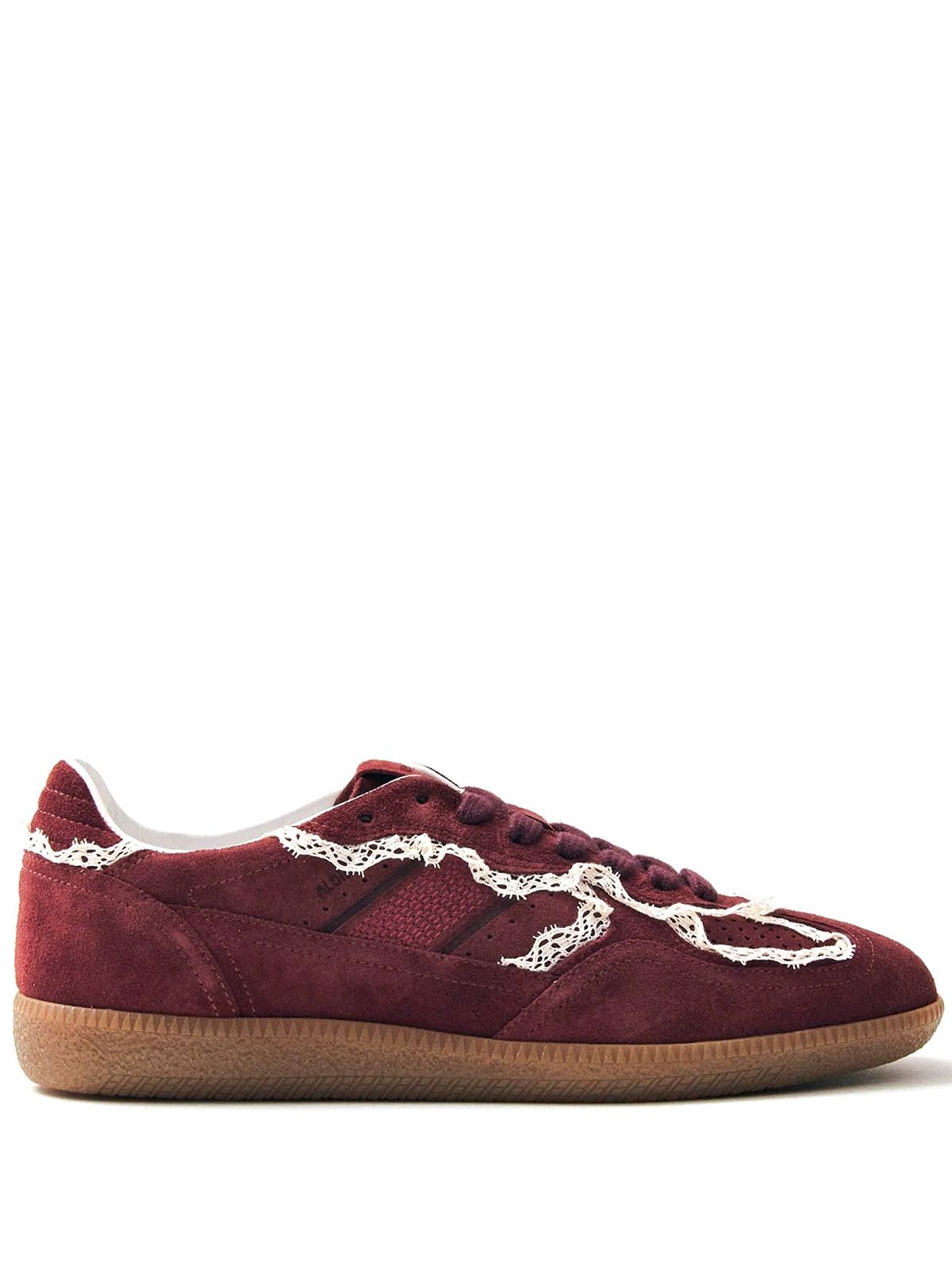 TB.490 CROCHET LEATHER #BURGUNDY ALOHAS Scarpe S100823-03