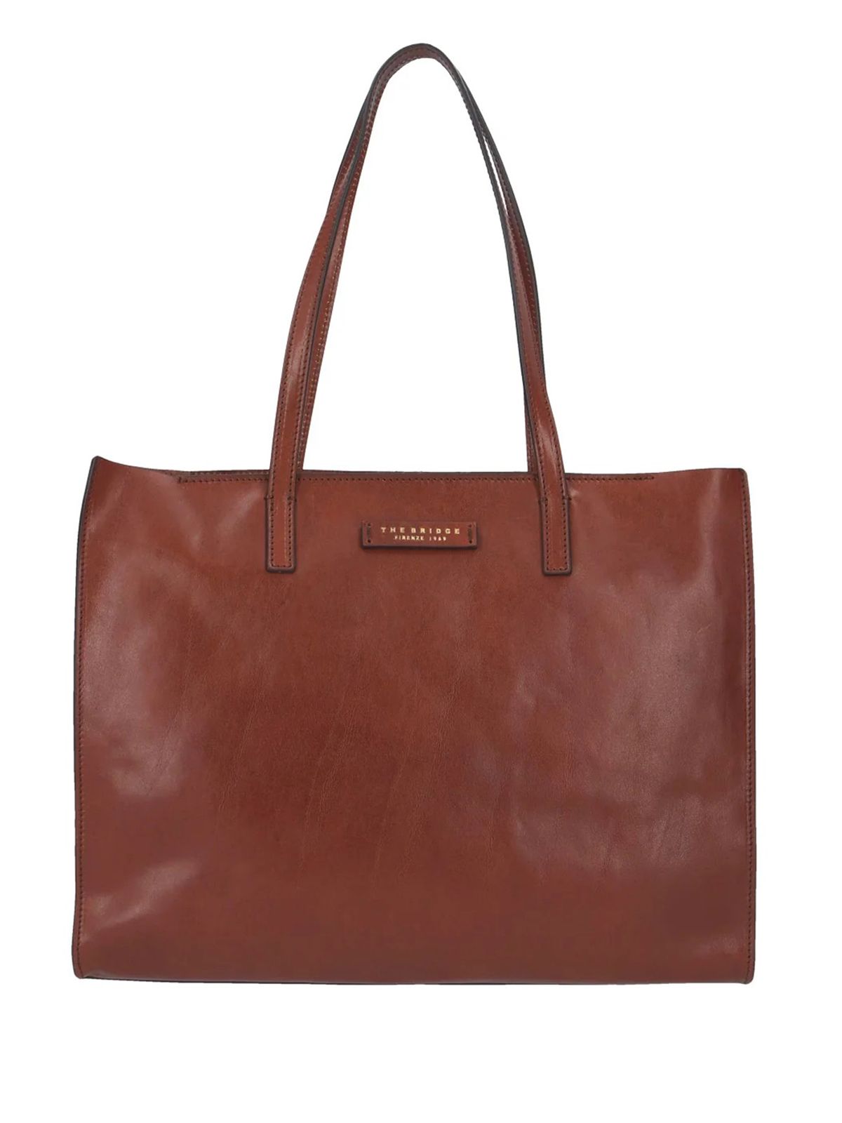SHOPPING MARRONE/ORO #14 THE BRIDGE Borse 04131401