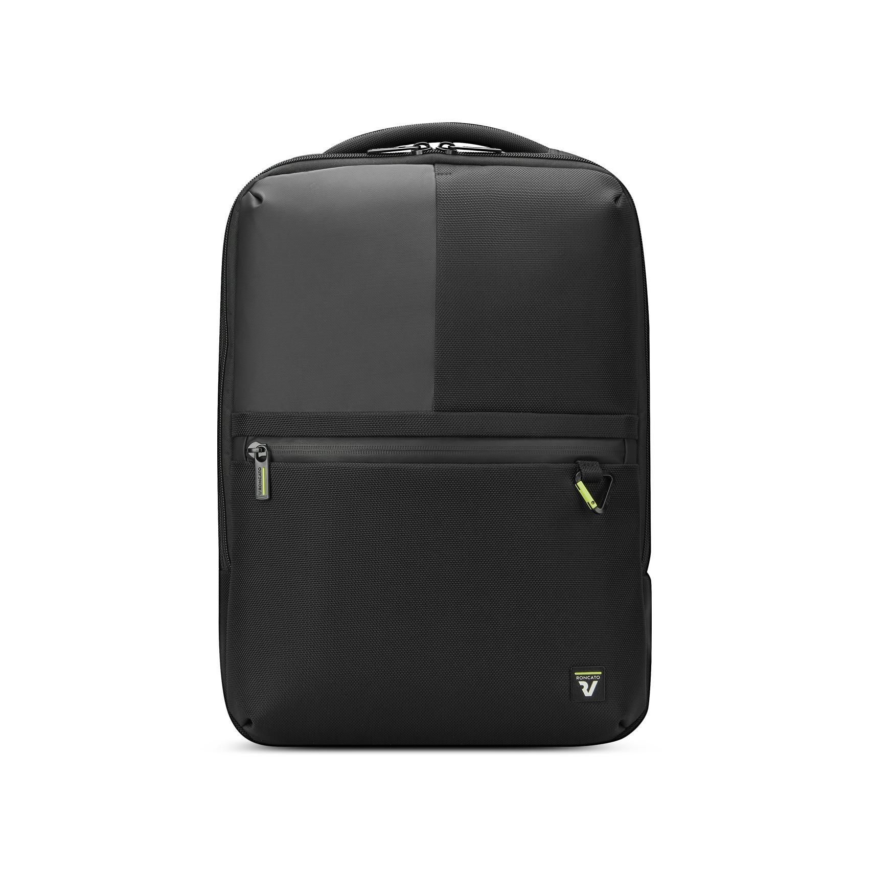 ZAINO BUSINESS 2 COMP. TRIAL NERO #01 RONCATO Borse 41224501
