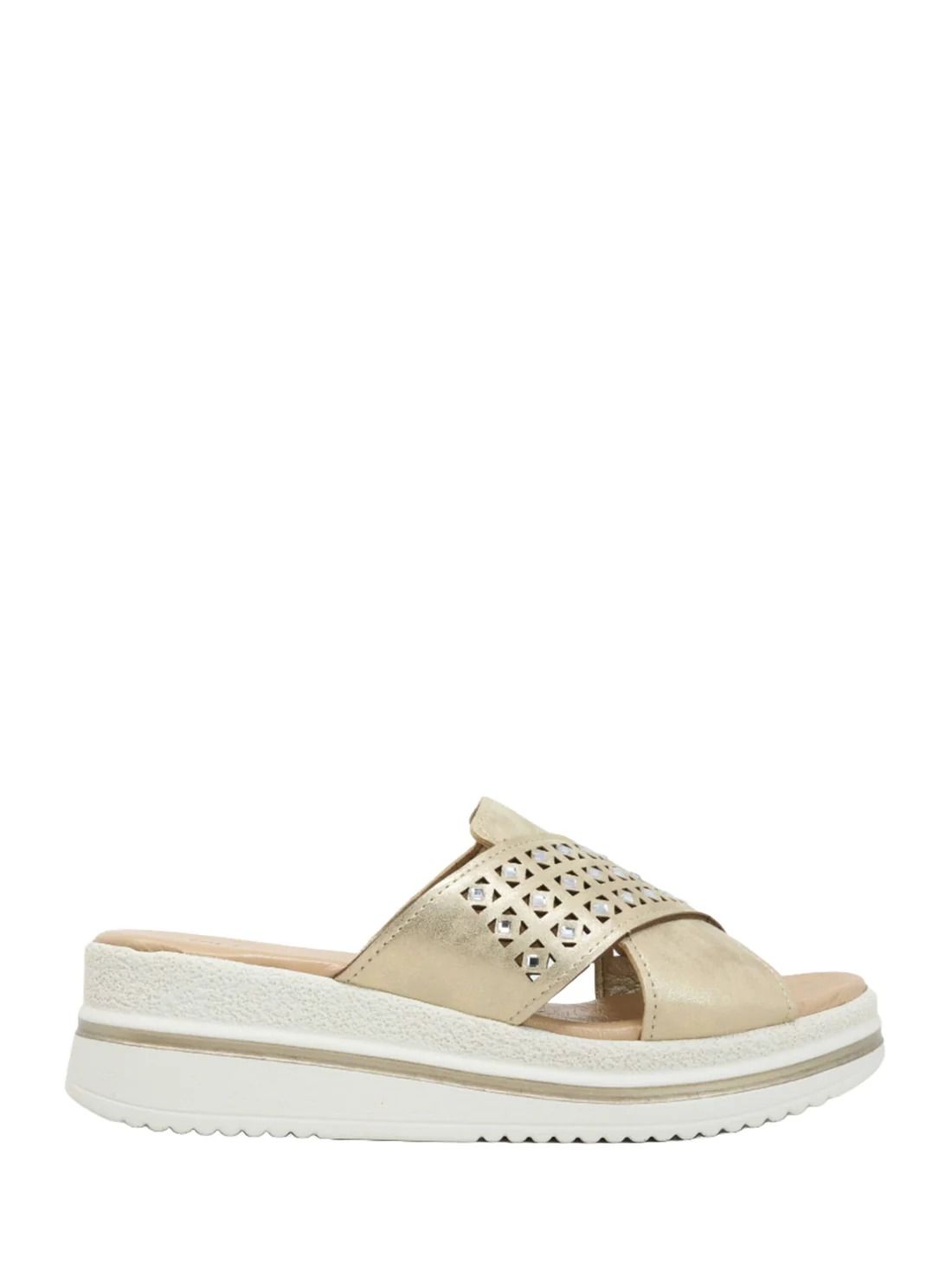 SANDALO #WHITE VALLEVERDE Scarpe V55100