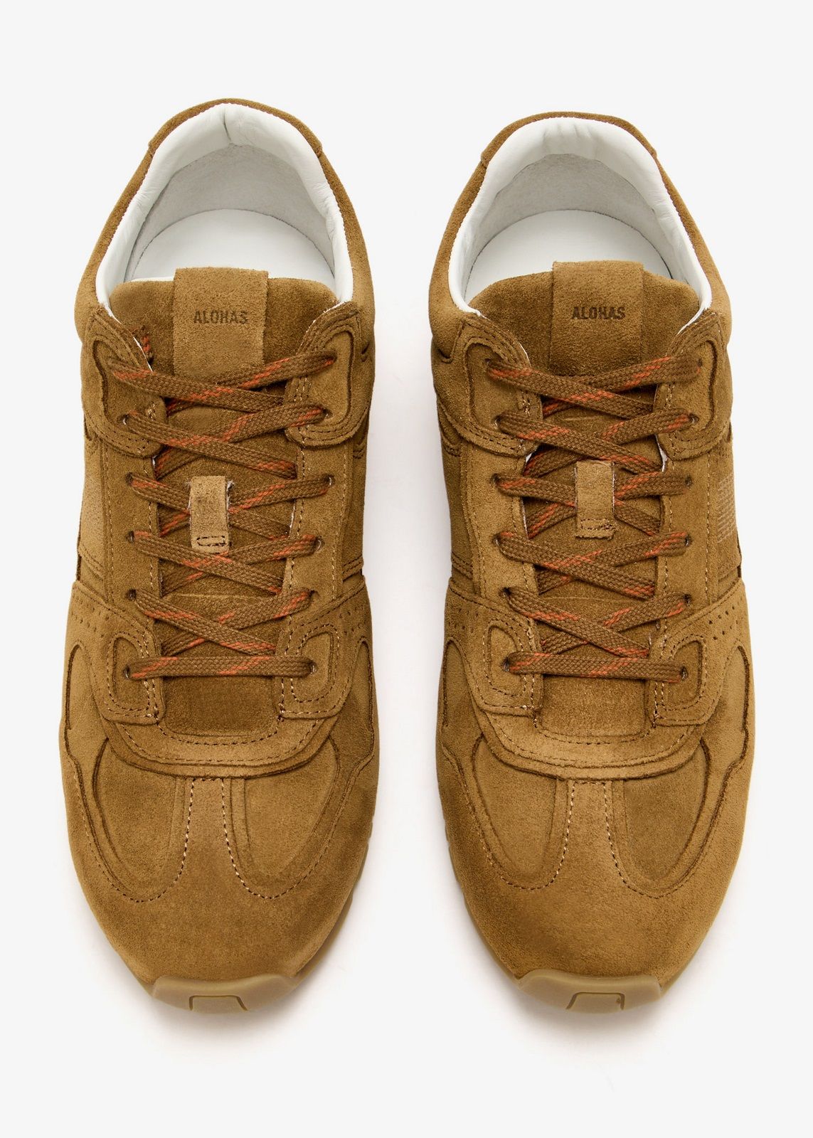 TB.56 SUEDE LEATHER SNEAKERS #TAN ALOHAS Shoes S100822-02