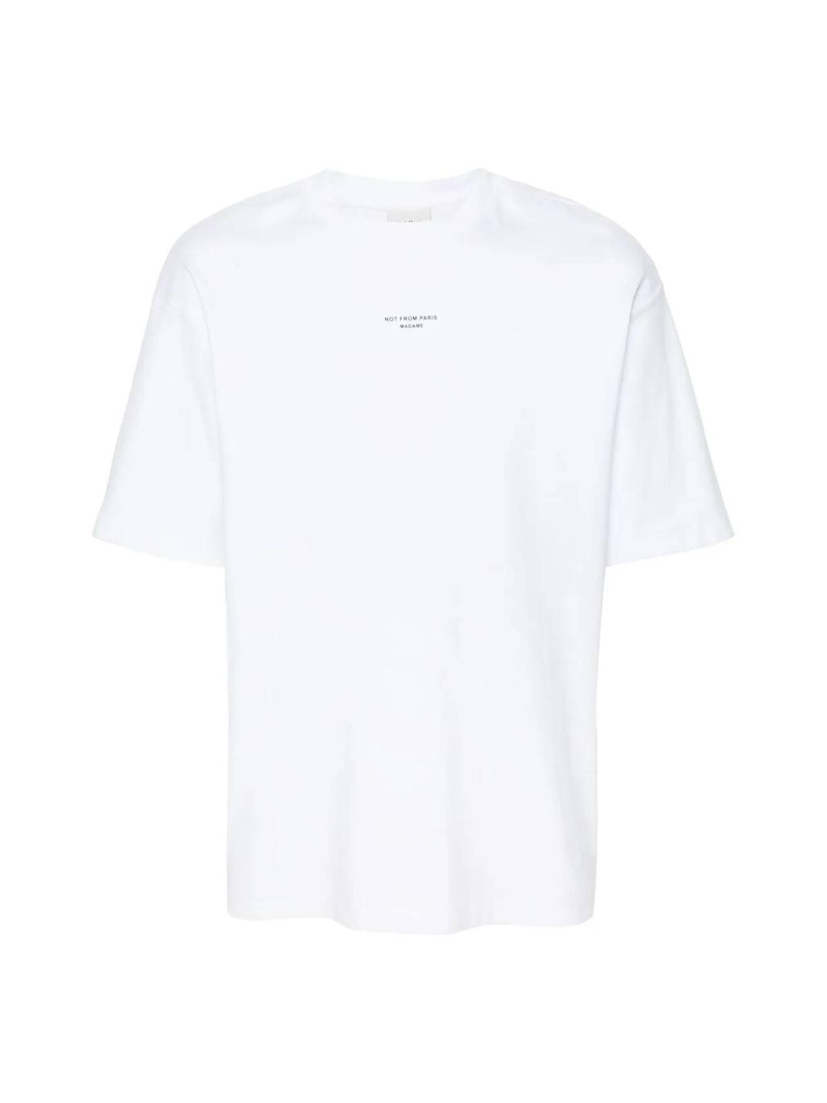 LE T-SHIRT SLOGAN CLASSIQUE #OPTIC WHITE DROLE DE MONSIEUR T-shirt PERM TS202 CO002 OPW