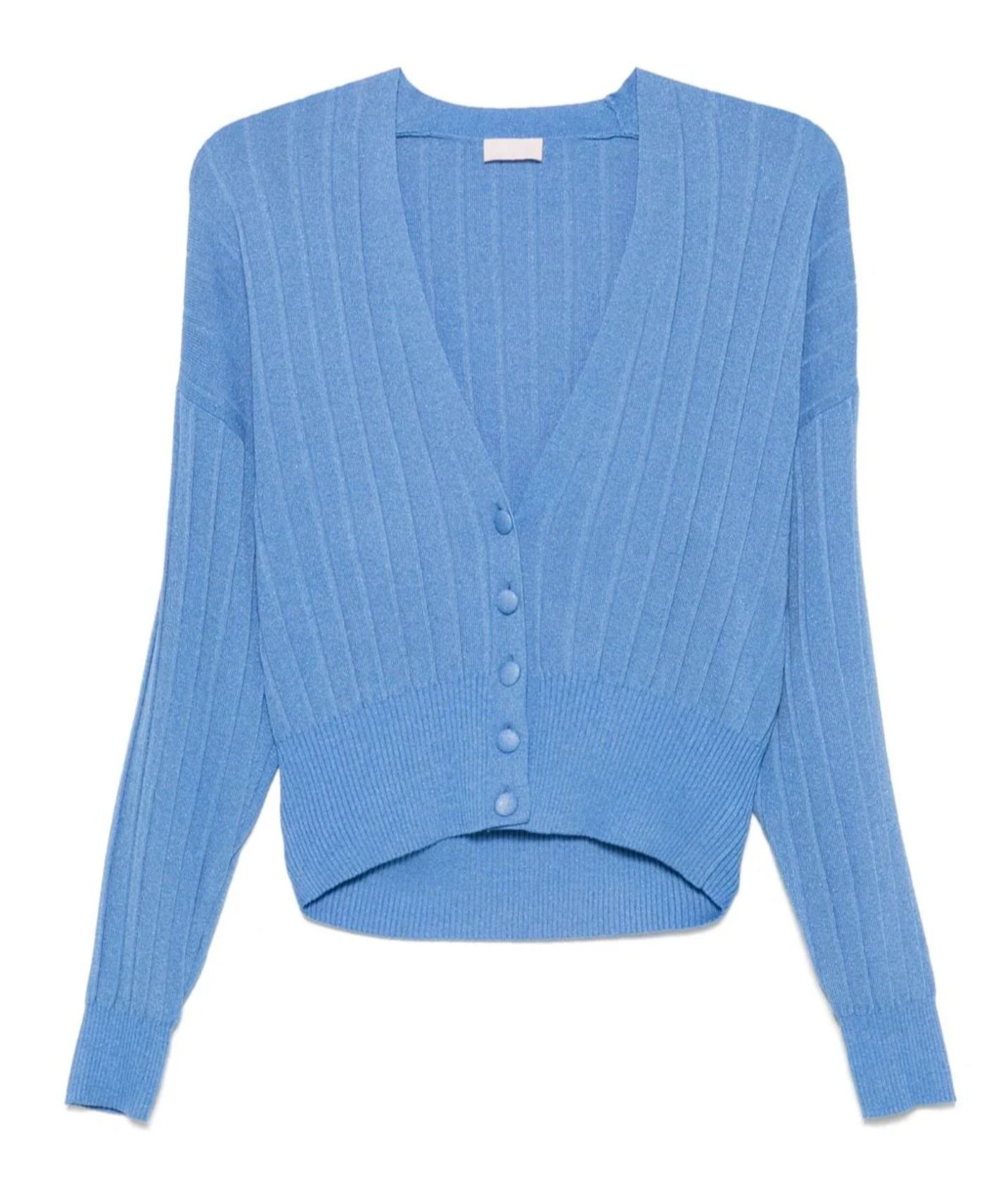 ECS MAGLIA APERTA M/L BLU BONNET #A4338 LIU JO Maglieria WA5060MS64J A4338