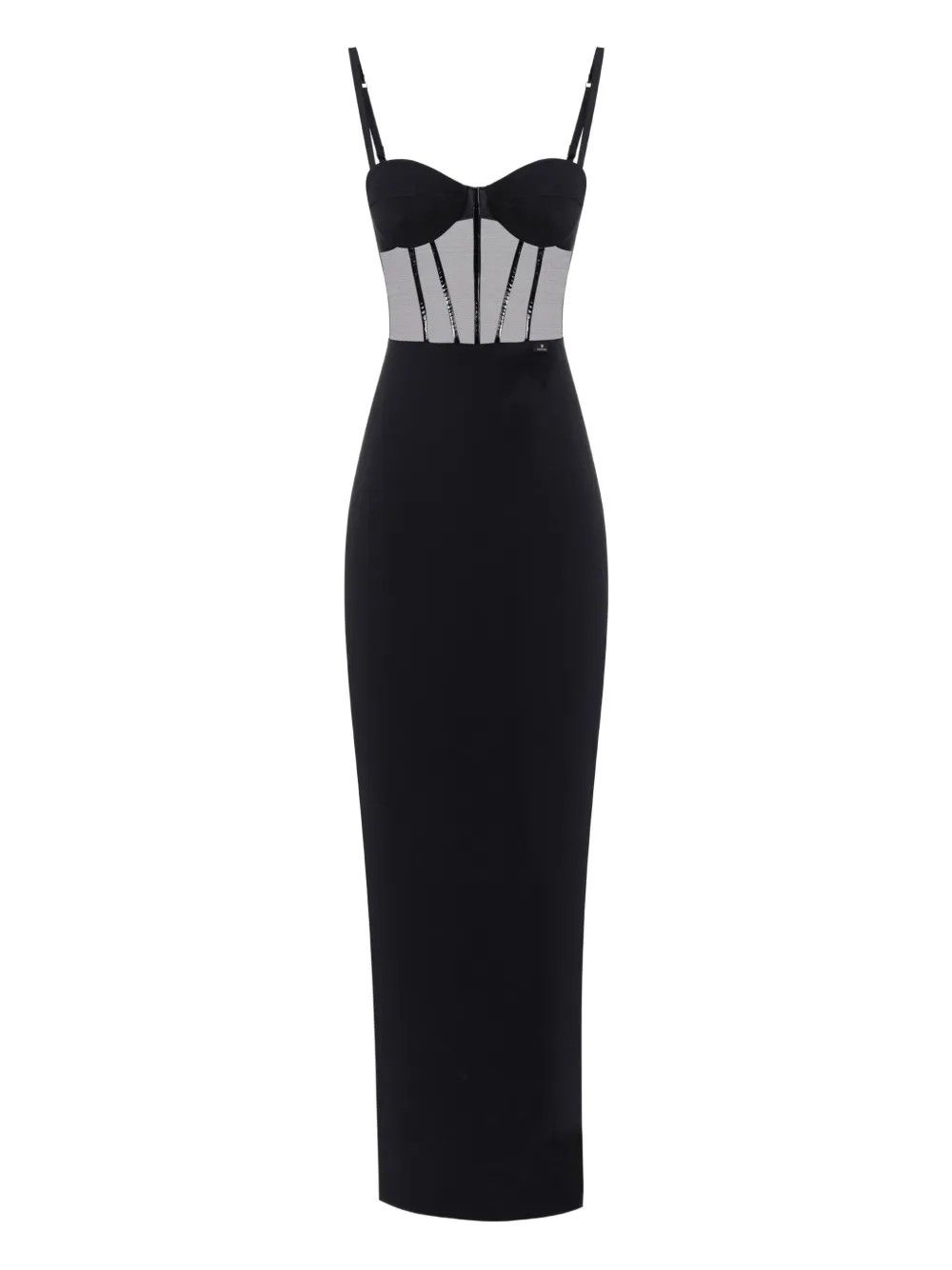 ABITO DONNA NERO #110 - ELISABETTA FRANCHI Dress ABR1456E2