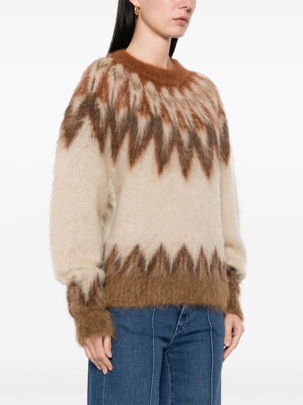 NATANIA PULLOVER RUST #11RU MARANT ÉTOILE Jersey PU0738FA-C3L06E