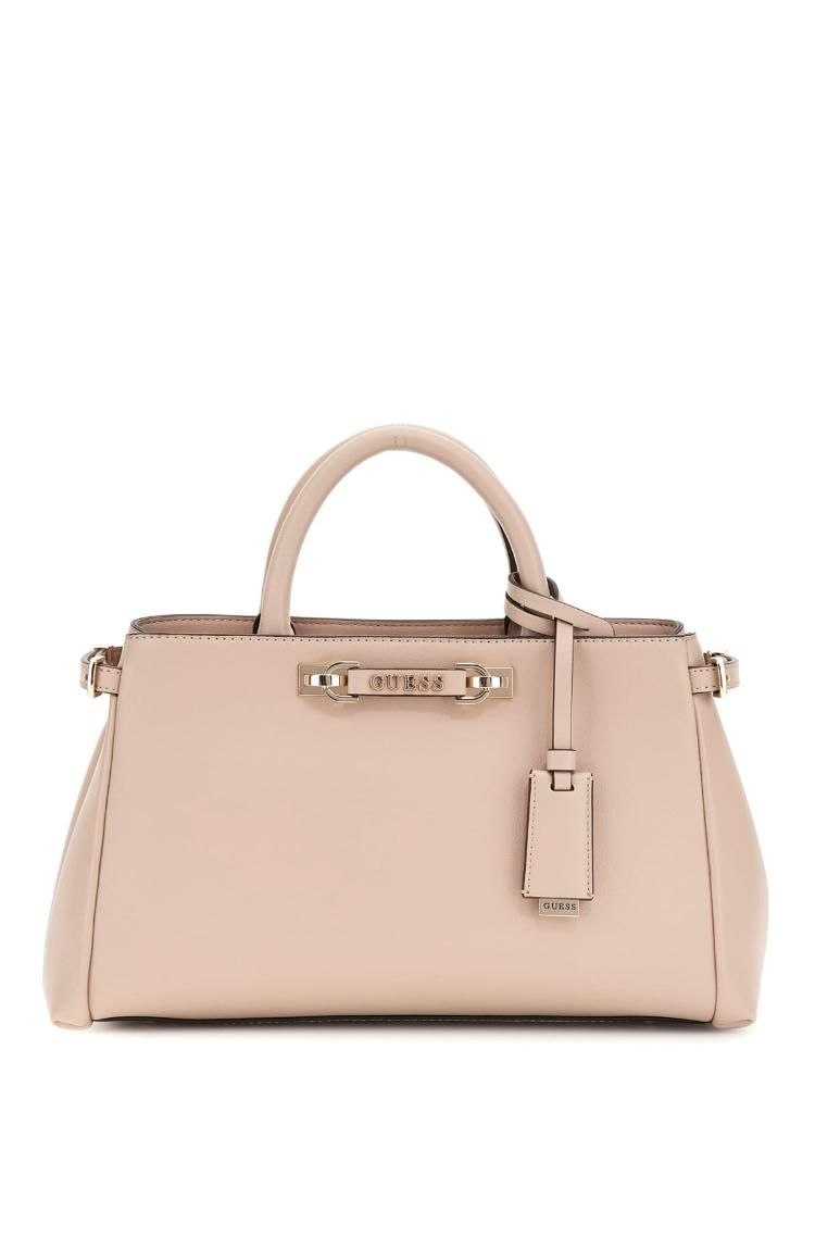 LEFIA LUXURY SATCHEL #SIMPLY TAUPE GUESS  Bags HWBG96 44060 SIT