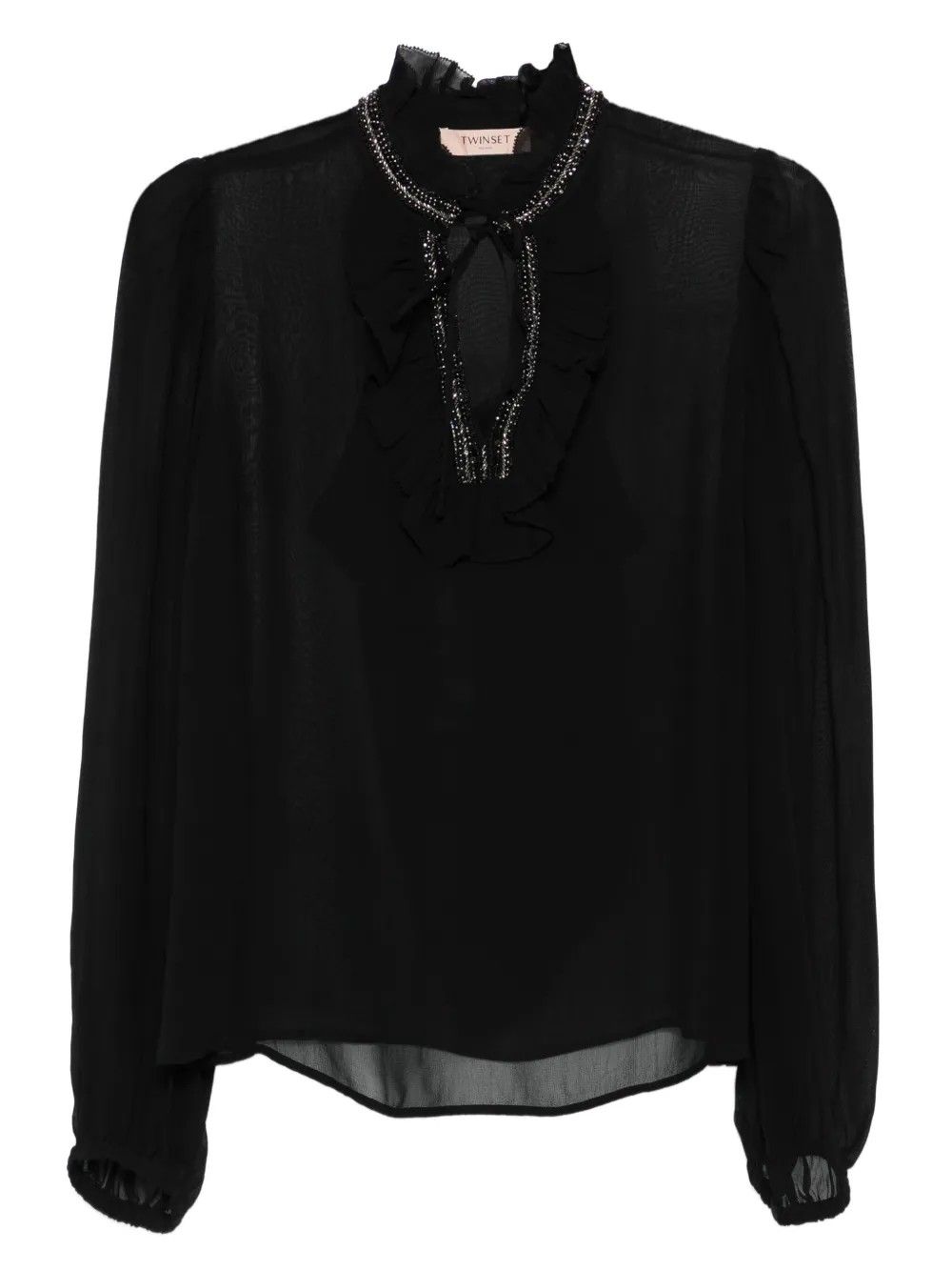 BLUSA NERO #00006 TWINSET Camicie 252TP2490