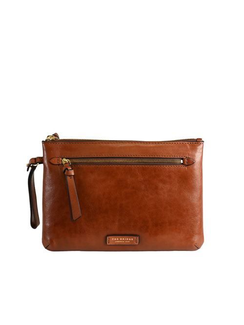 POUCH MARRONE #14 THE BRIDGE Borse 09571501