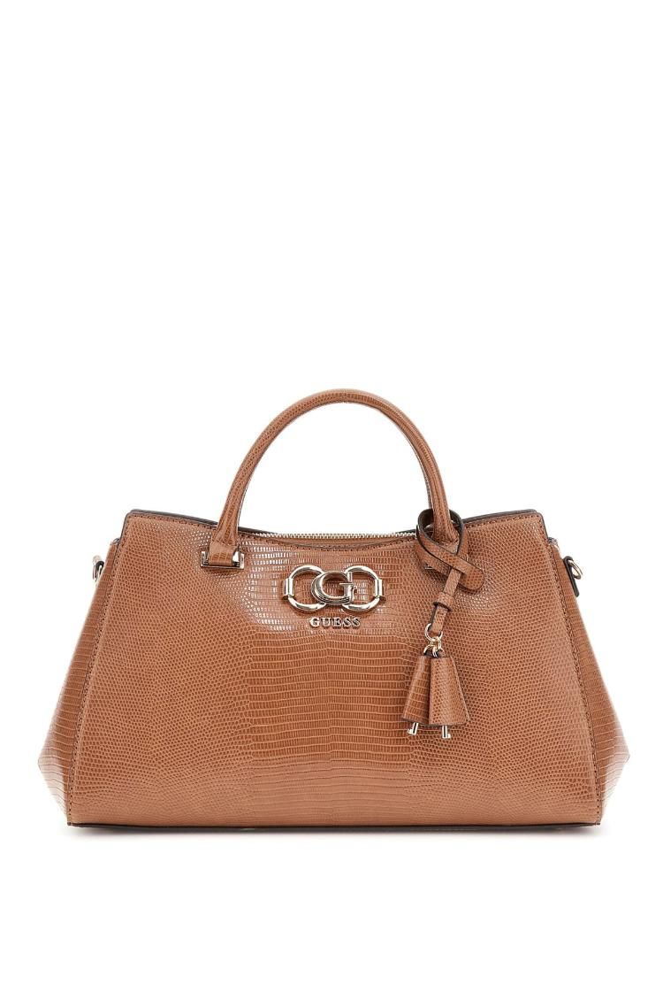 SALINGE LUXURY SATCHEL #COGNAC GUESS  Borse HWKG96 24060 COG