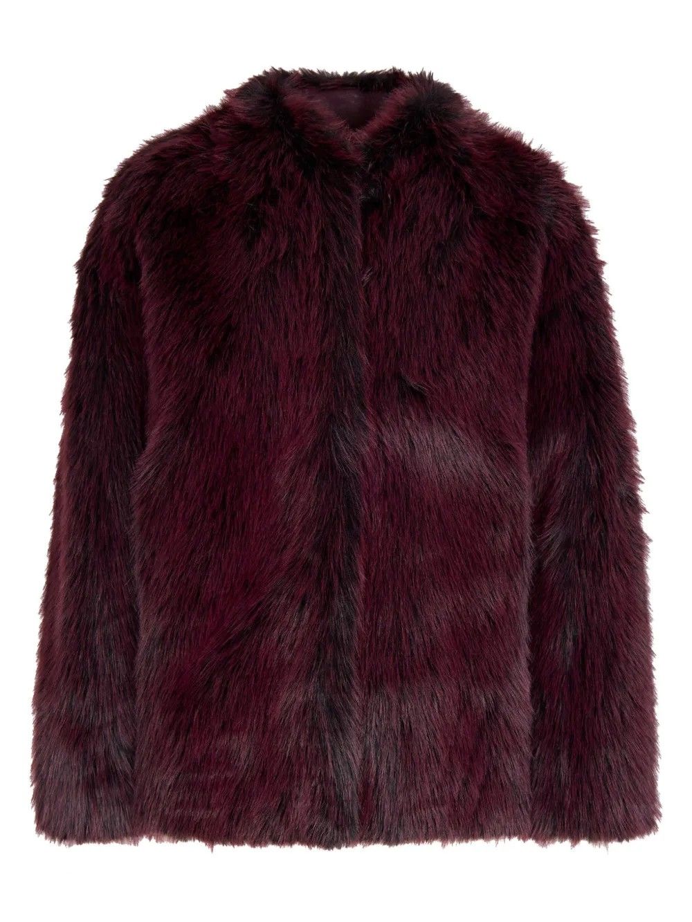 CAPPOTTO PURPLE RED FUR #R871 PATRIZIA PEPE Outerwear 8O0197 E072 R871