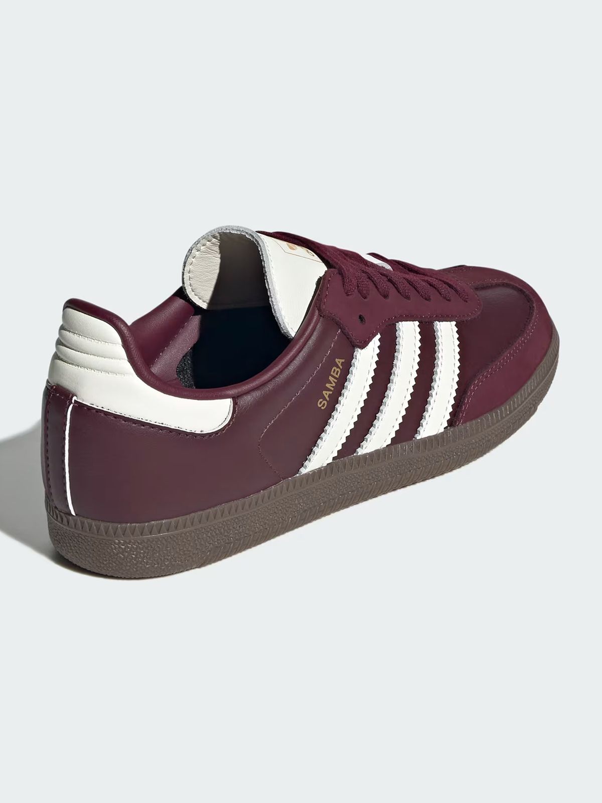 SAMBA OG W #MAROON/OWHITE/GUM3 ADIDAS ORIGINALS Shoes JR8844