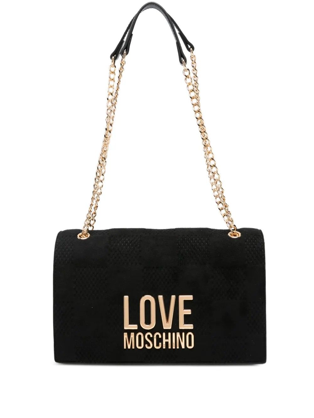 BORSA PU+VELOUR PL NERO #001 LOVE MOSCHINO Borse JC4122PP0NKB100A
