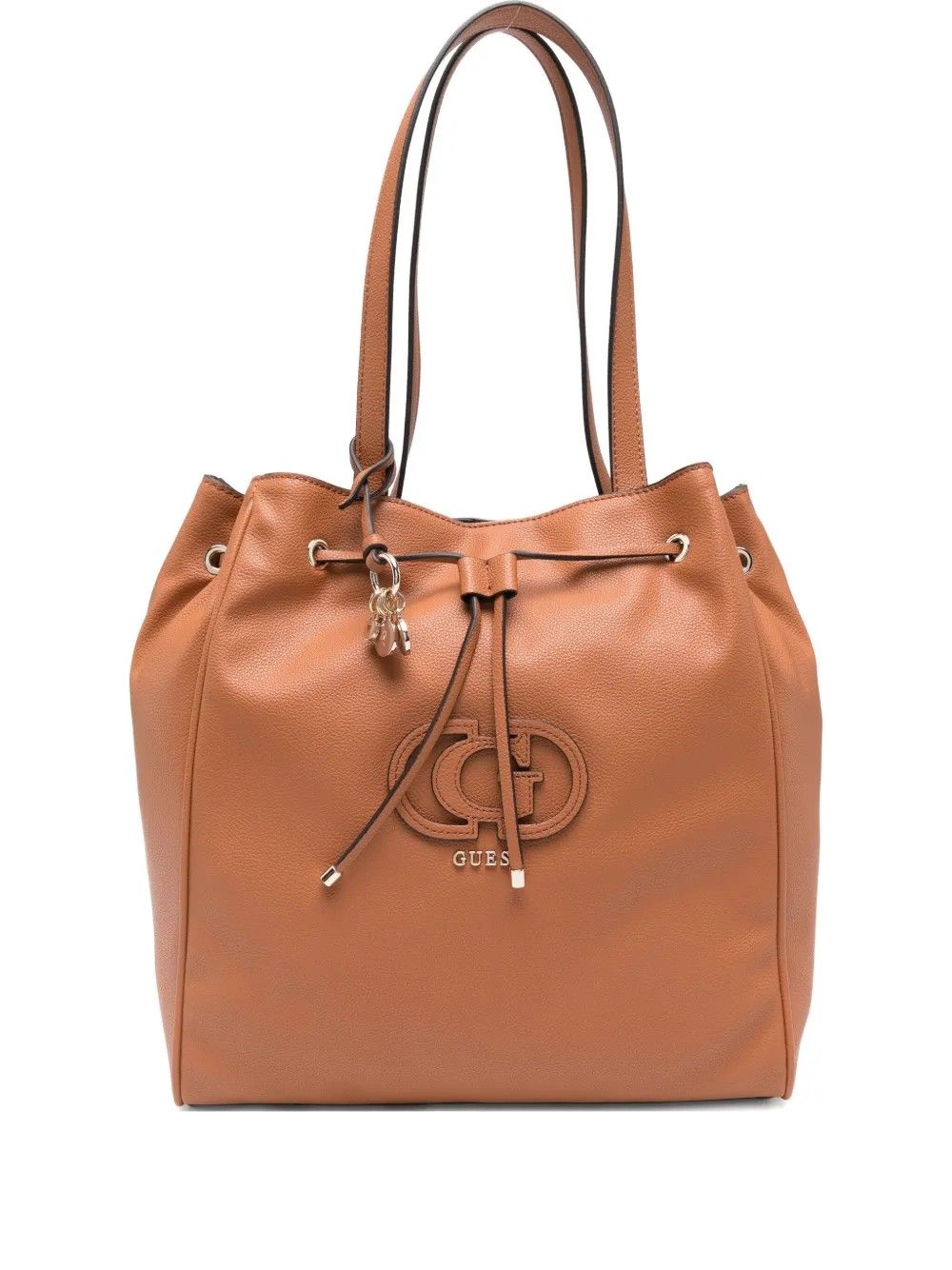 CALEBRA DRAWSTRING TOTE #COGNAC GUESS  Borse HWBG95 36230 COG