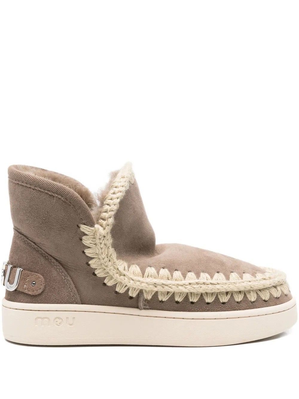 NEW ESKIMO SNEAKERS SUEDE LET #ELGRY MOU Scarpe MU.FW741001A