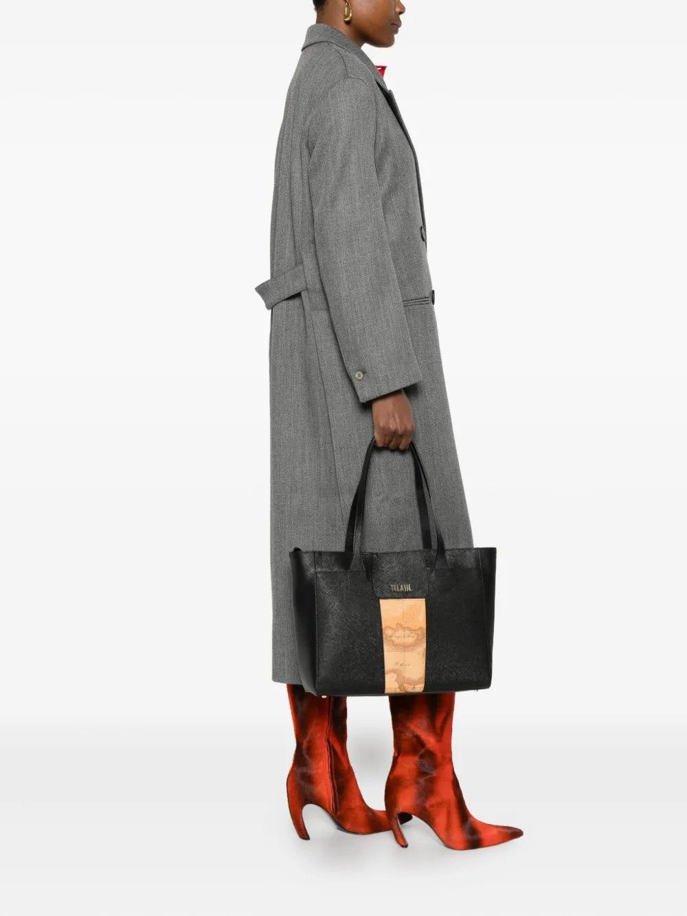 SHOPPER GRANDE NERO #0001 ALVIERO MARTINI Borse LD27 9407 0001