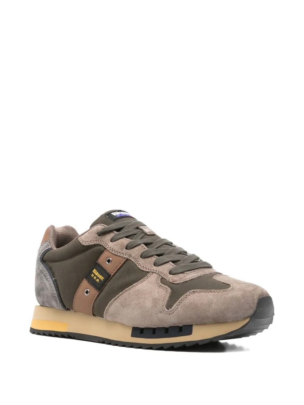 QUEENS #MILITARY/TAUPE BLAUER Shoes F5QUEENS01/WAX/MIL/TAU