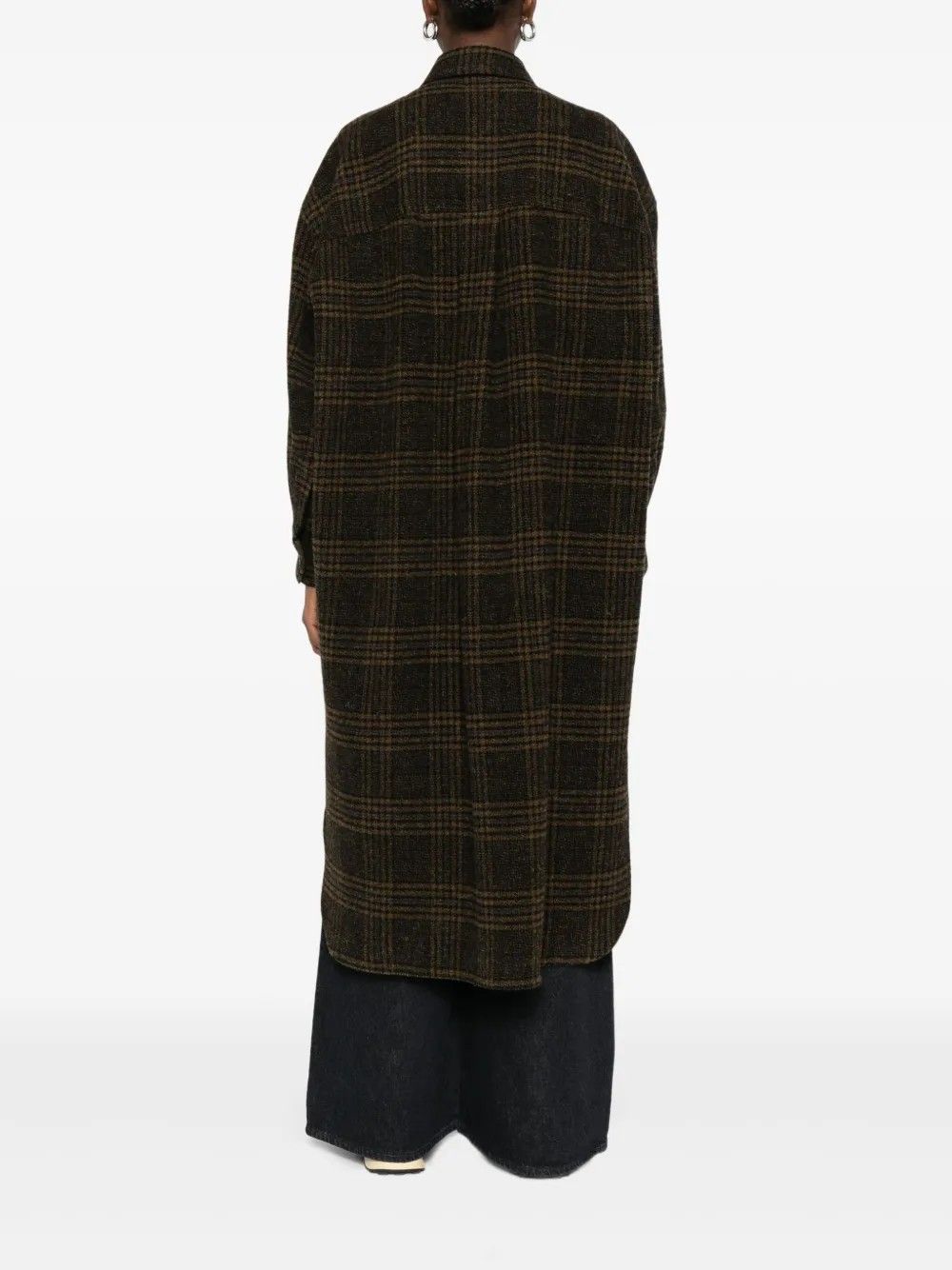 GISLENE COAT KHAKI #67KI MARANT ÉTOILE Outerwear MA0437FA-C3D02E