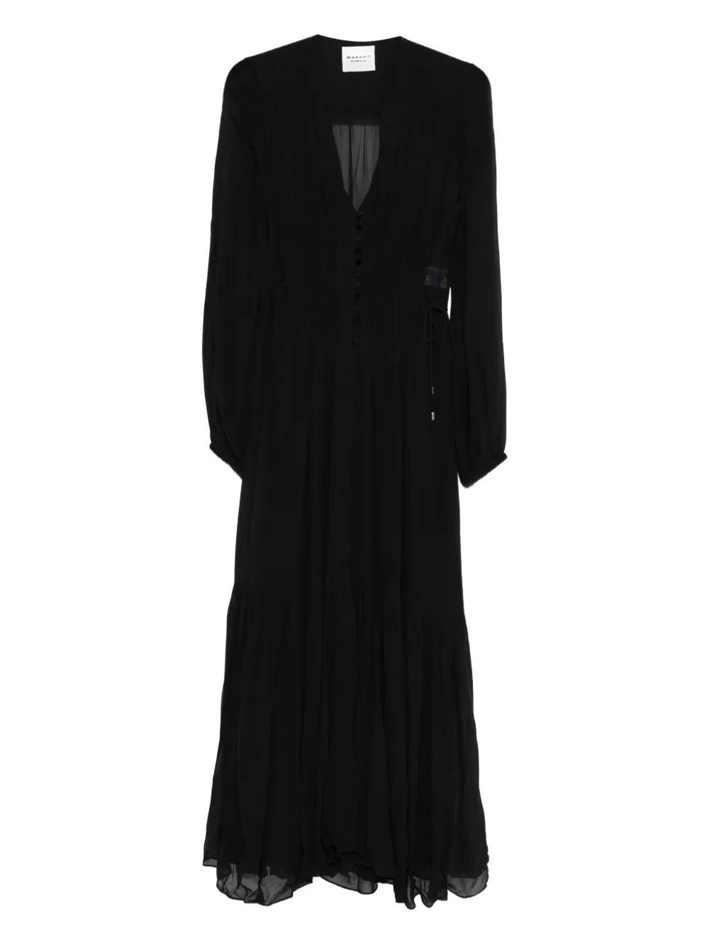 BRIANE DRESS BLACK #01BK MARANT ÉTOILE Dress RO0798FA-C3J01E