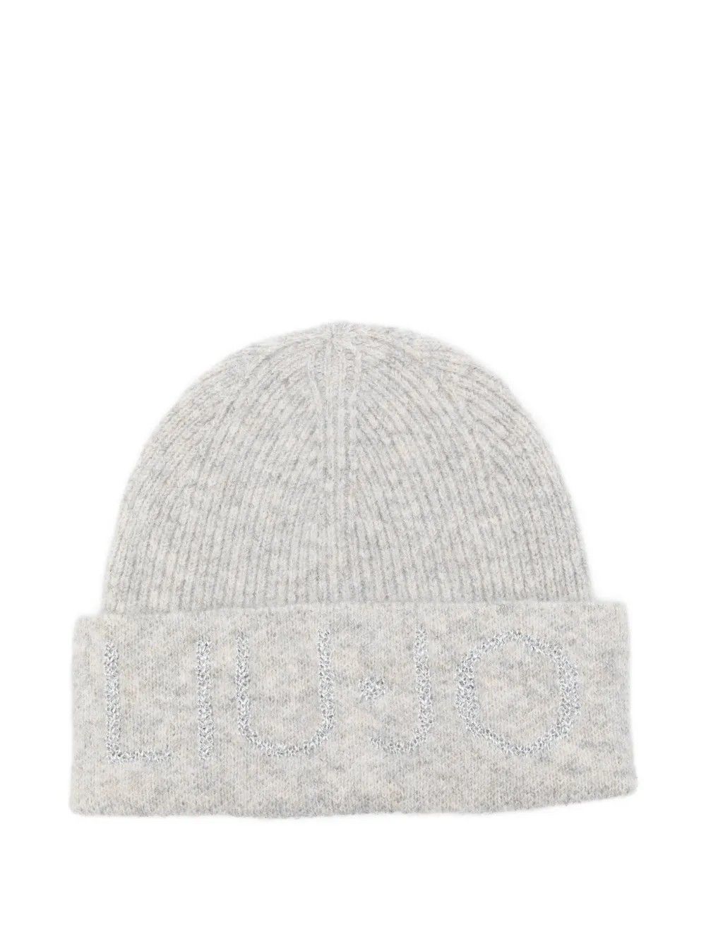 BEANIE LOGO LUREX GRIGIO #06188 LIU JO Accessories 2F5020M0300 06188