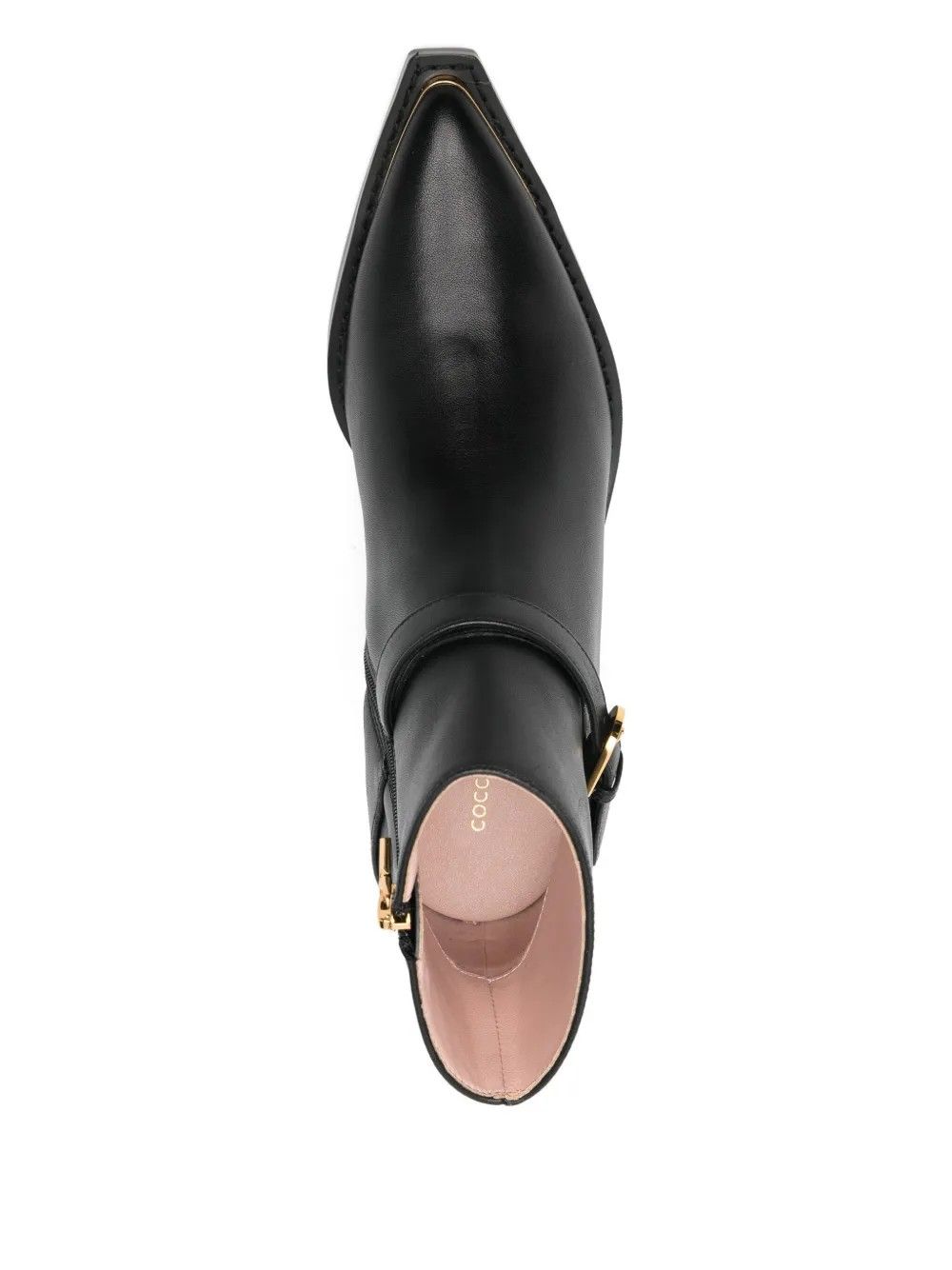 CAMPEROS COWHIDE EFFECT LEATHER NOIR #001 COCCINELLE Scarpe E4TVK310201