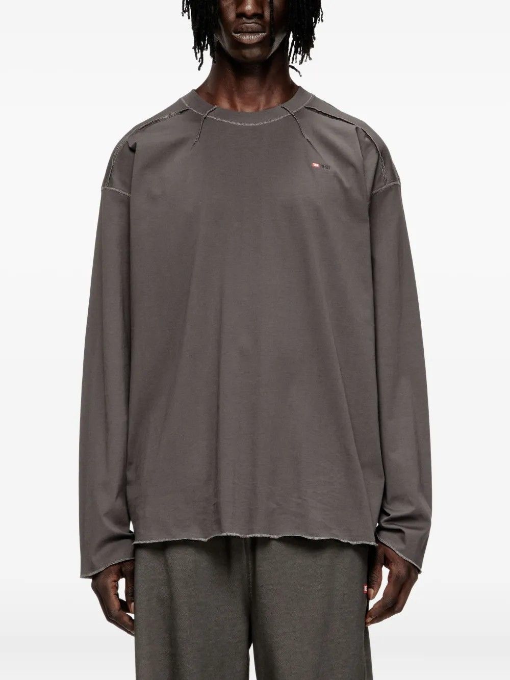 T-CRAHOR-BOXT-LS-T1 MAGLIETTA #93R DIESEL T-shirt A194640NIAX