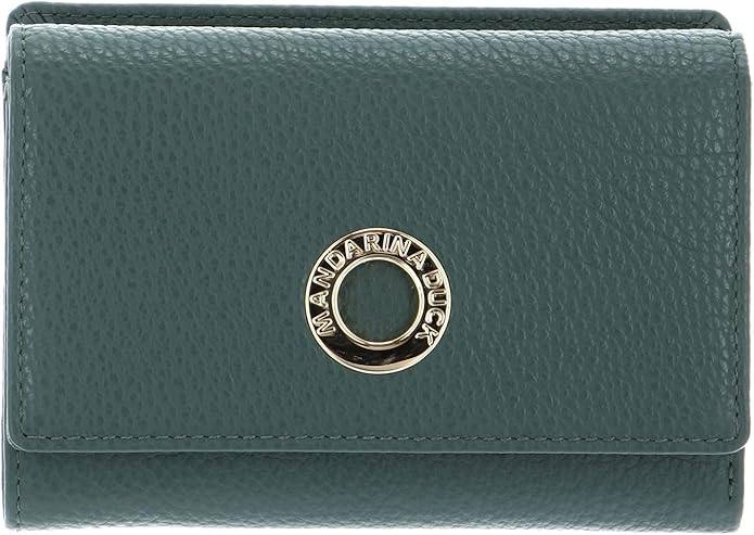 MELLOW LEATHER WALLET #PINE GREEN MANDARINA DUCK Accessori P10FZP70