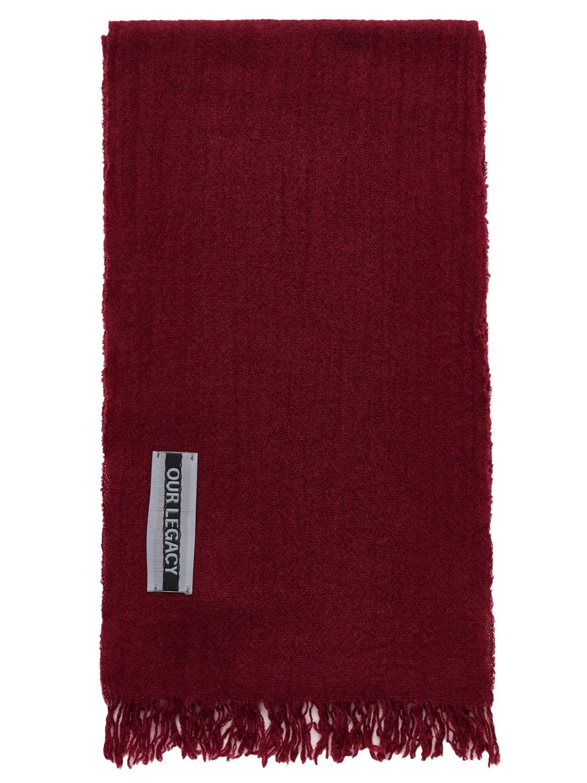 COTTAGE SCARF #BURGUNDY  OUR LEGACY Accessori A4258CCM