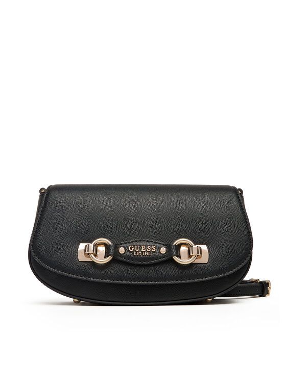 IMINA FLAP CROSSBODY #BLACK GUESS  Bags HWBG80 15200 BLA