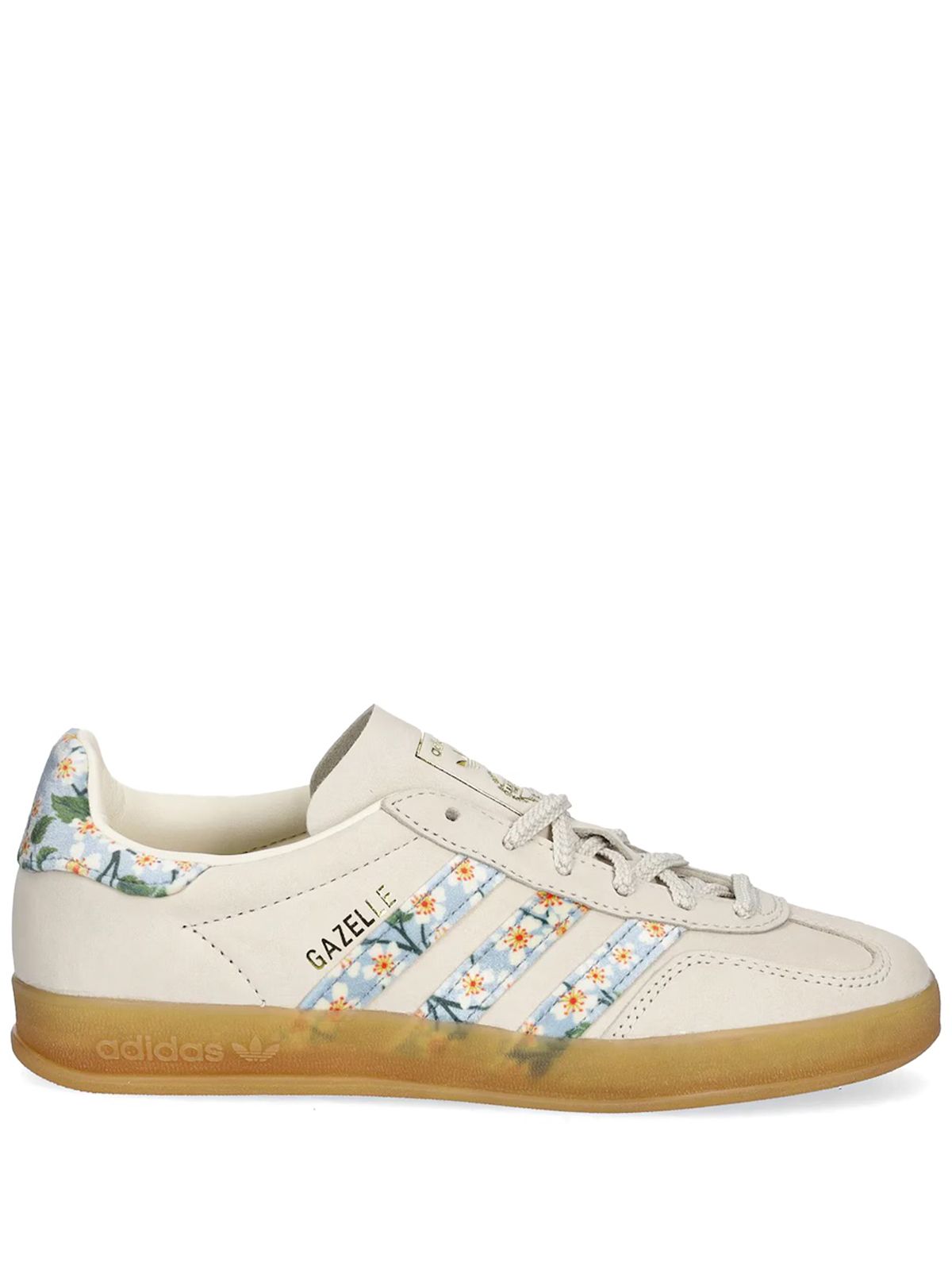 GAZELLE INDOOR W #CREWHT/GOLDMT/TACBLU ADIDAS ORIGINALS Shoes JR3601