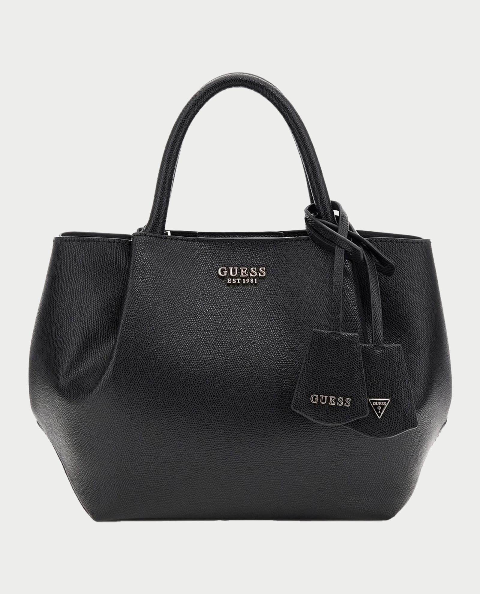 AMORETTE GIRLFRIEND SATCHEL #BLACK GUESS  Borse HWBG78 98060 BLA