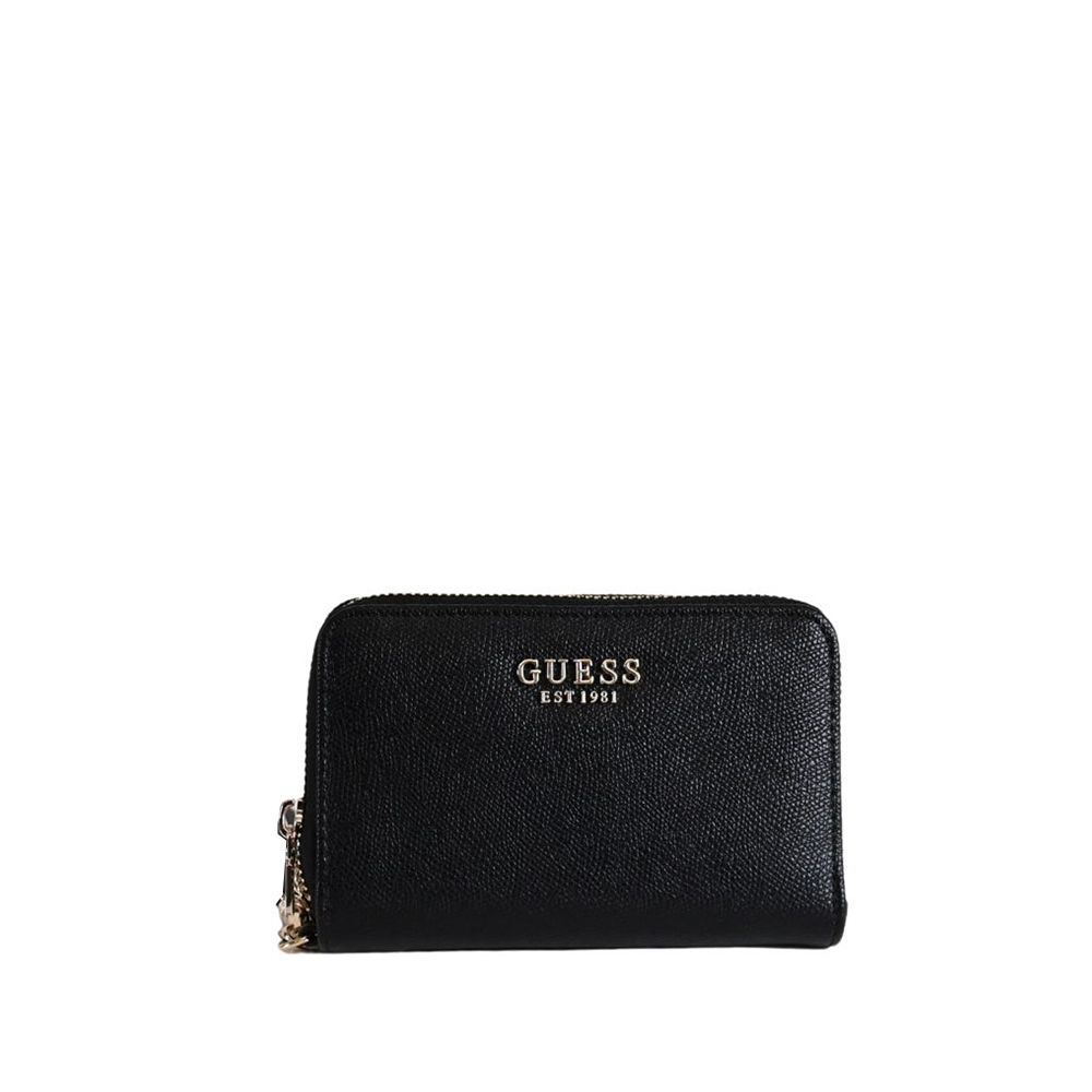 AMORETTE SLG MED DOUBLE ZIP #BLACK GUESS  Accessori SWBG78 98164 BLA