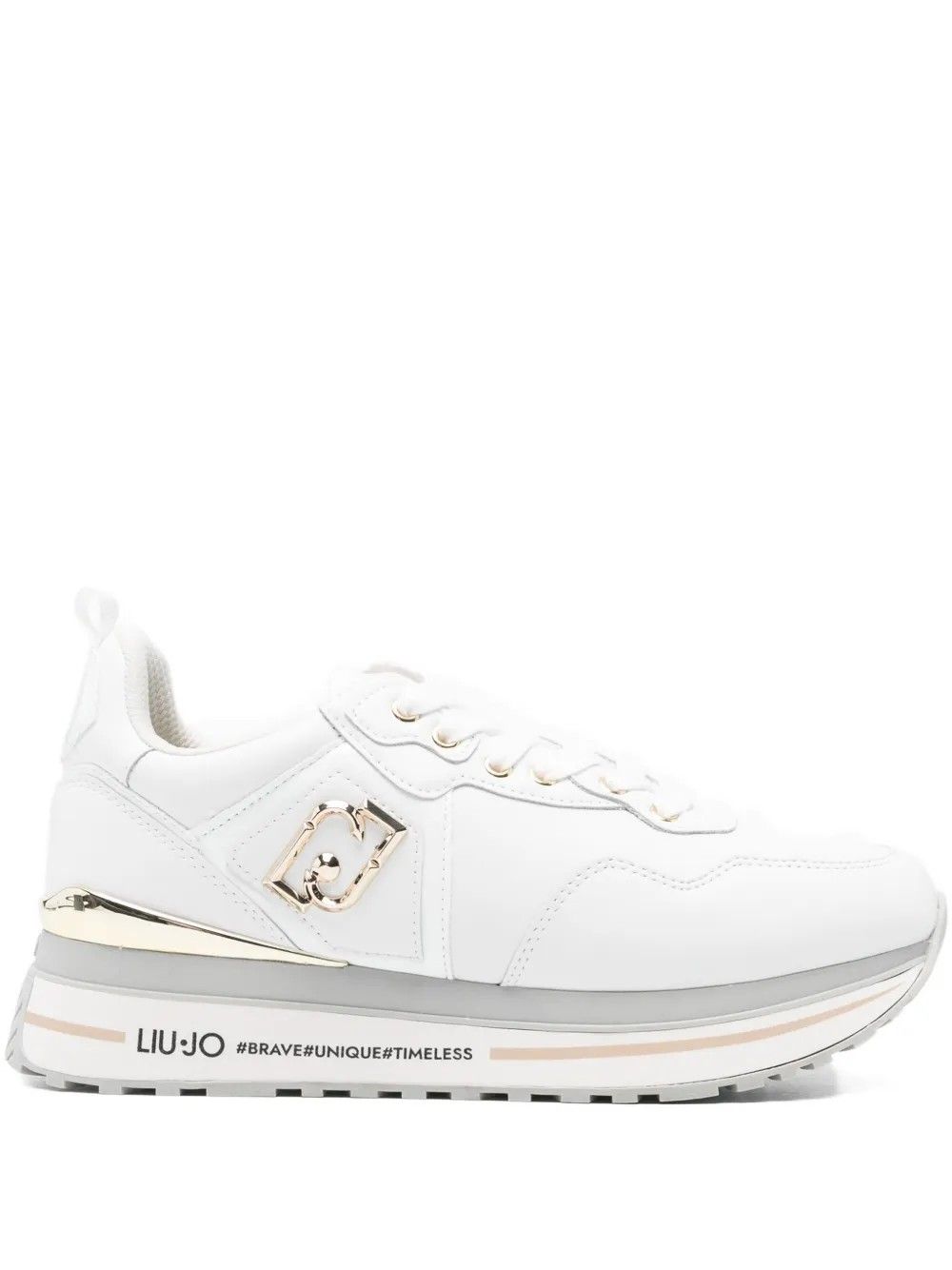 MAXI WONDER 01 CALF WHITE #01111 LIU JO Scarpe BF5009P010201111