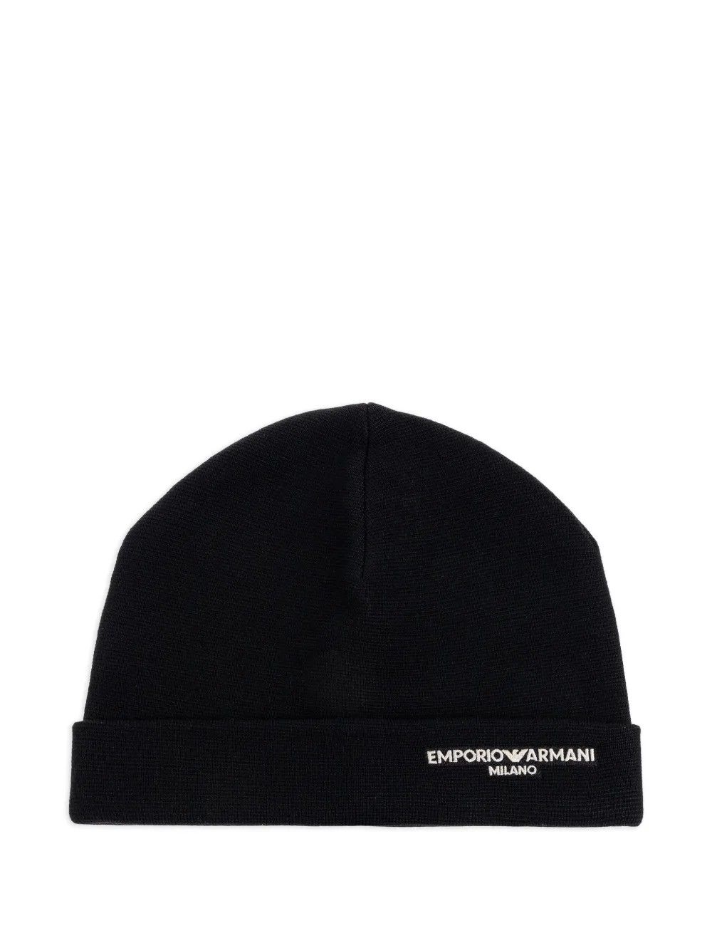 BEANIE HAT BLACK BEAUTY #UC001 EMPORIO ARMANI Accessori EM002715 AF18241 UC001