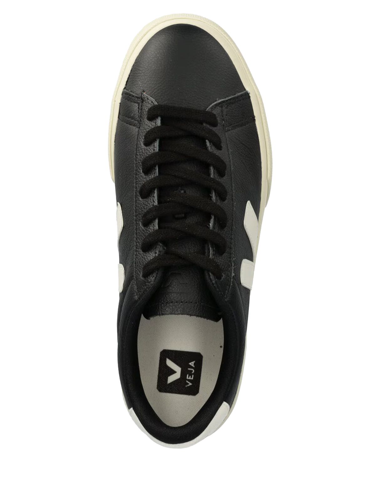 CAMPO LEATHER #BLK/WHT VEJA Scarpe CP0501215
