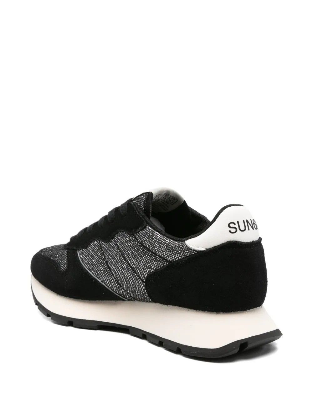 ALLY GLITTER TEXTILE NERO #11 SUN 68 Scarpe Z45204