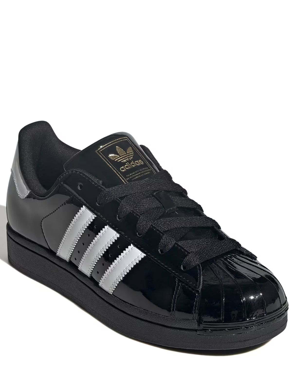 SUPERSTAR II W #CBLACK/FTWWHT/GOLDMT ADIDAS ORIGINALS Shoes JS4009