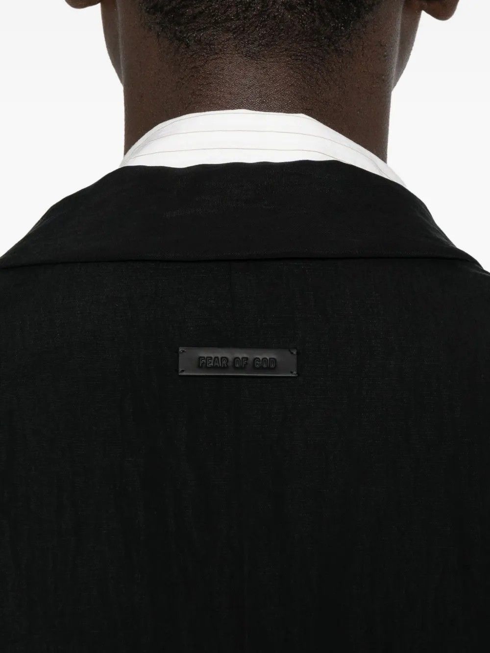 CLASSIC UNLINED OVERCOAT #BLACK FEAR OF GOD Capispalla FG25FW64-644BTN-001