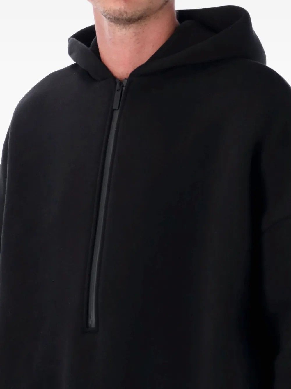 ATHLETIC HALFZIP HOODIE #BLACK  FEAR OF GOD Outerwear FG25FW12-123FLC-001